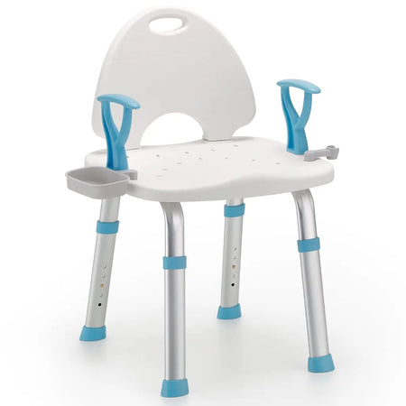 Heavy Duty Shower Chair with Back and Arms