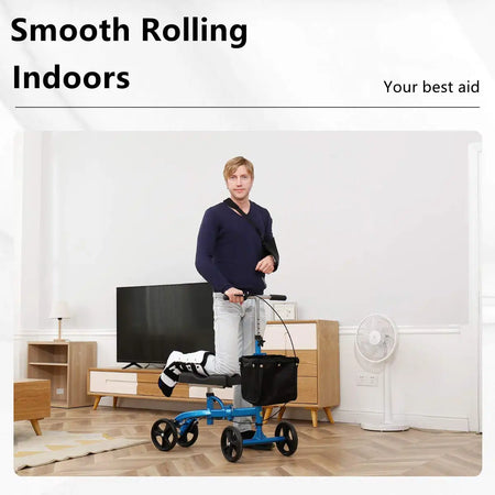 Knee Scooter - smooth rolling