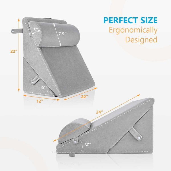  Bed Wedge Pillow Size