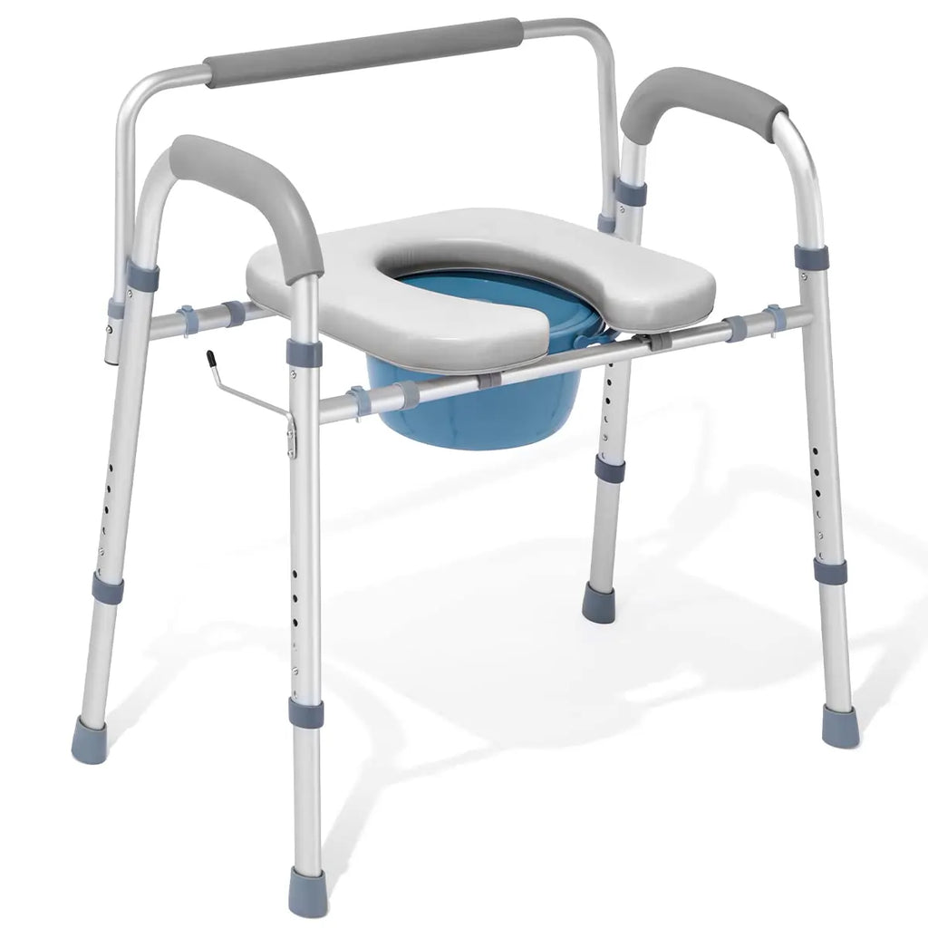 Heavy Duty Commode Chair 3 in 1 Commode OasisSpace