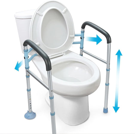 OasisSpace Stand Alone Toilet Safety Rail