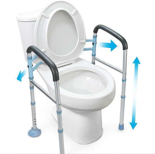 OasisSpace Stand Alone Toilet Safety Rail