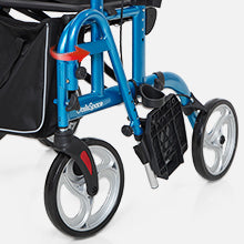 Rollator Wheelchair Detail 1- Rollator Wheelchair Detail 1-  Detachable Footrest
