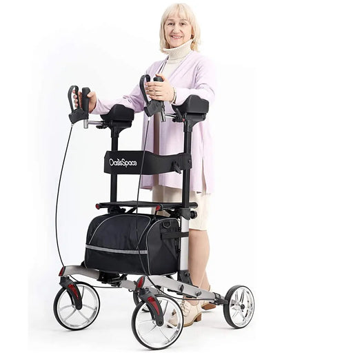 Folding Standing Walker-Gray