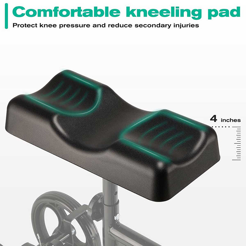 Economy Knee Scooter with a Comfortable Knee Pad