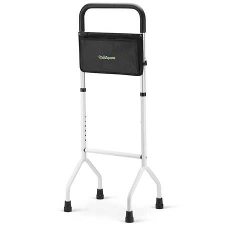 300LBS Capacity Adjustable Standing Cane with Pouch