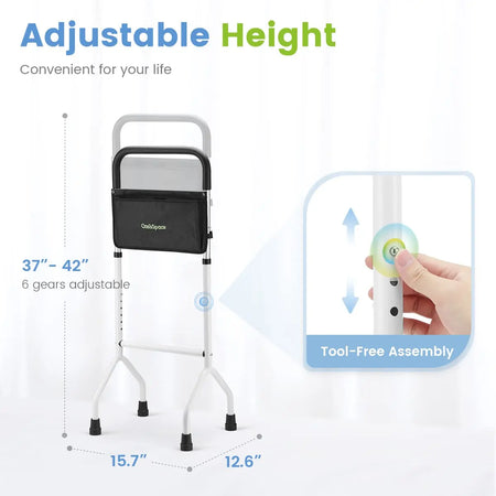 Adjustable Height Standing Cane 
