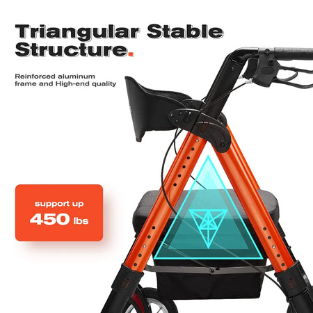 Stable Bariatric Rollator