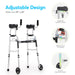 Easy asseamble 2 Wheel Walker with Removable Armrests
