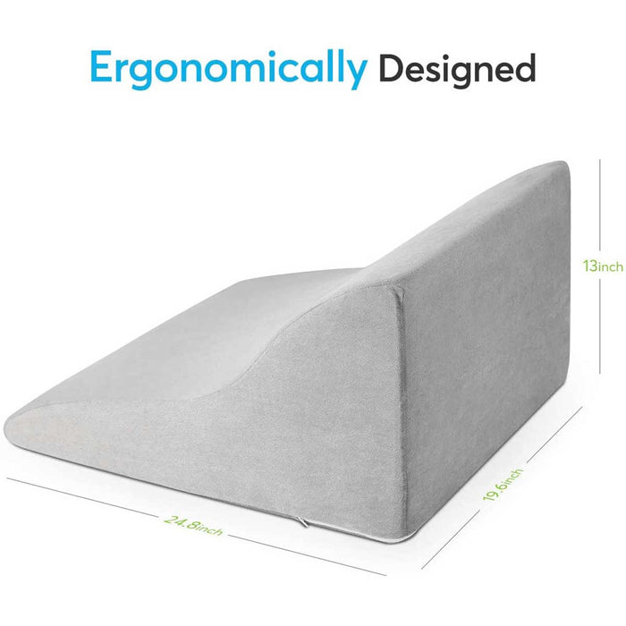 Ergonomically Designed Bed Wedge Pillow