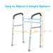 Toilet Safety Rails - easy to adjust