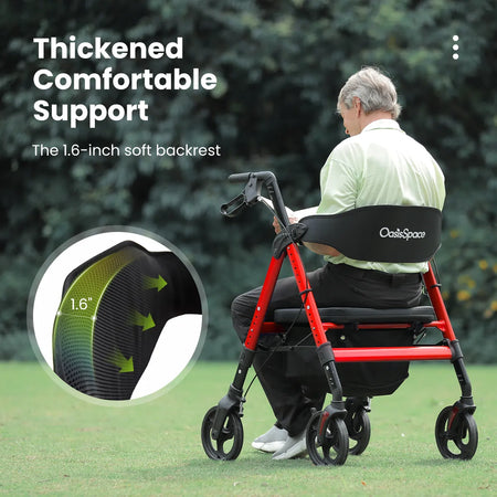 Thickened comfortable support