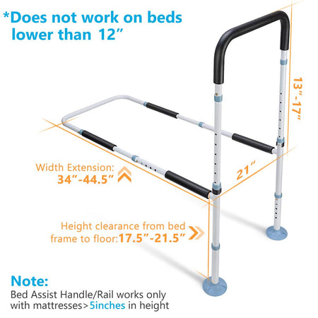 Adjustable Bed Assist Rail