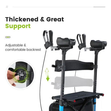 Adjustable & comfortable backrest