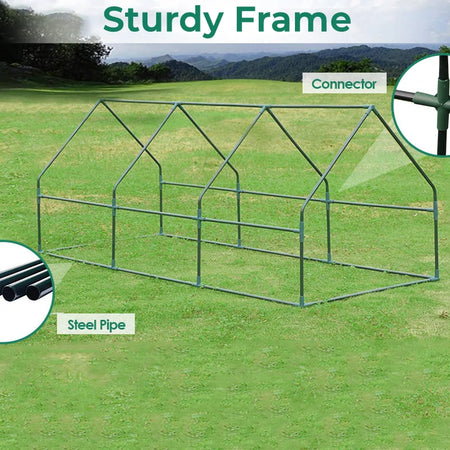 95" x 36" x 36" Small Greenhouse - Clear