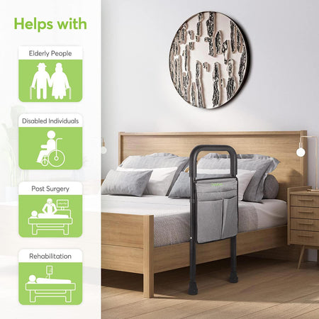 Adjustable Bed Rails for the Elderly