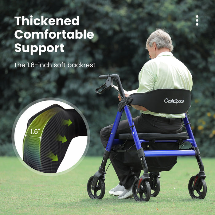 The 1.6" soft backrest
