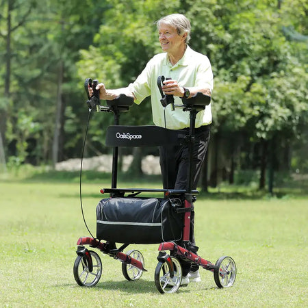 Red Bariatric Upright Walker