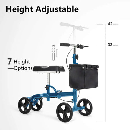 Height Adjustable Economy Knee Scooter
