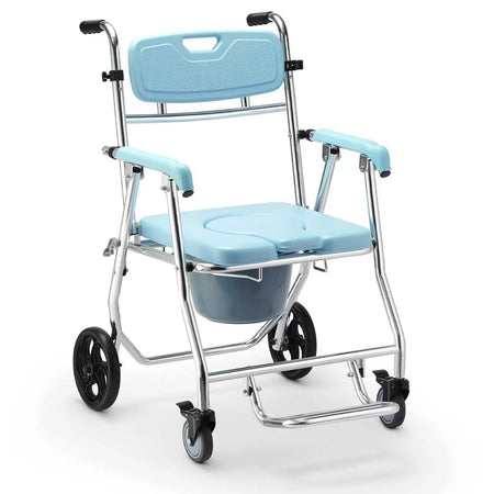 3-in-1 Shower/Commode Wheelchair