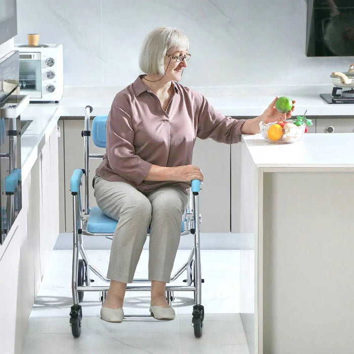 OasisSpace 3-in-1 Shower/Commode Wheelchair