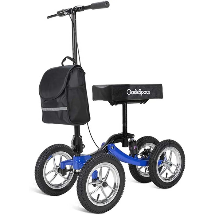 All Terrain Knee scooter-Blue