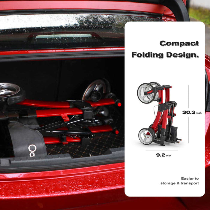 Compact Folding Design Rollator