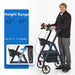 Adjustable upright walker