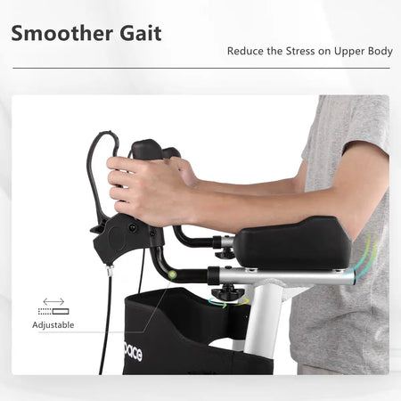 Lightweight Upright Walker - smoother gait