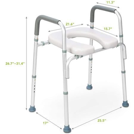 Raised Toilet Seat Size