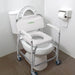 OasisSpace Rolling Shower  Commode