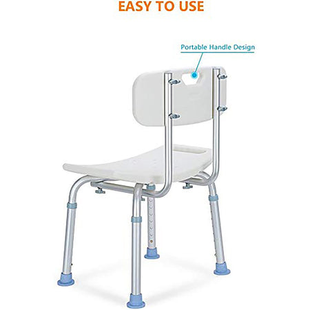 Easy to use Shower Chair With Back