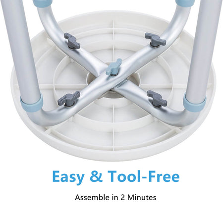 Swivel Shower Chair-tool-free