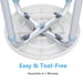 Swivel Shower Chair-tool-free