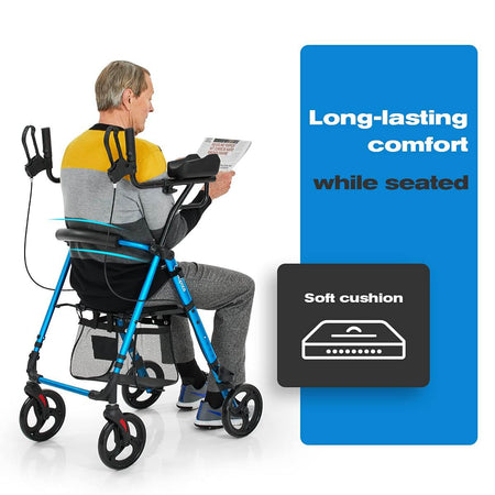 Long lasting comfort tall walker