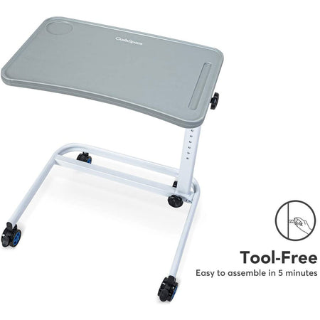 Tool Free Overbed Table