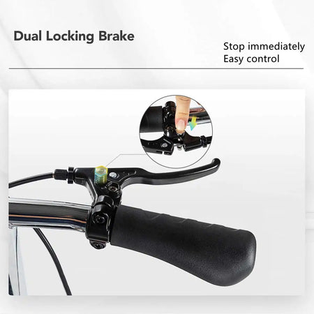 All Terrain Knee Scooter-Dual Locking Brake