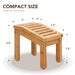 Compact Shower Stool for Shaving Legs
