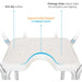 Shower Chair with Cut-Out and Arms | OasisSpace