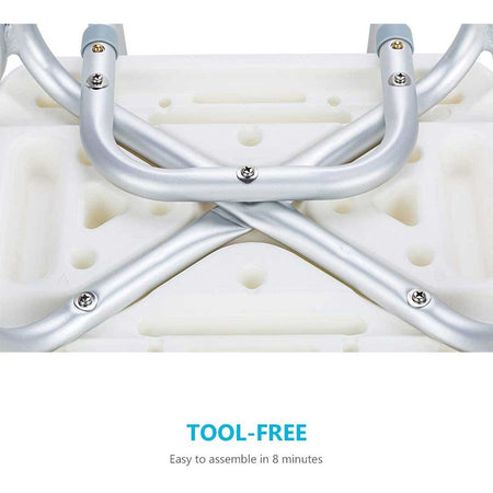 Tool-Free Shower Chair