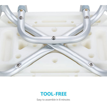 Too-free Shower Chair with Back and Arms